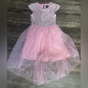 Sparkling Pink Kids Formal Dress
